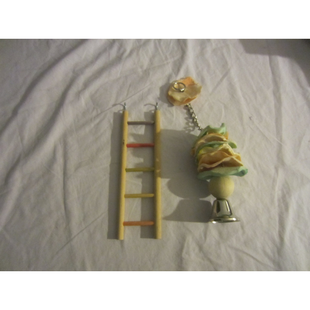 Unbranded Bird Toy Ladder Beige